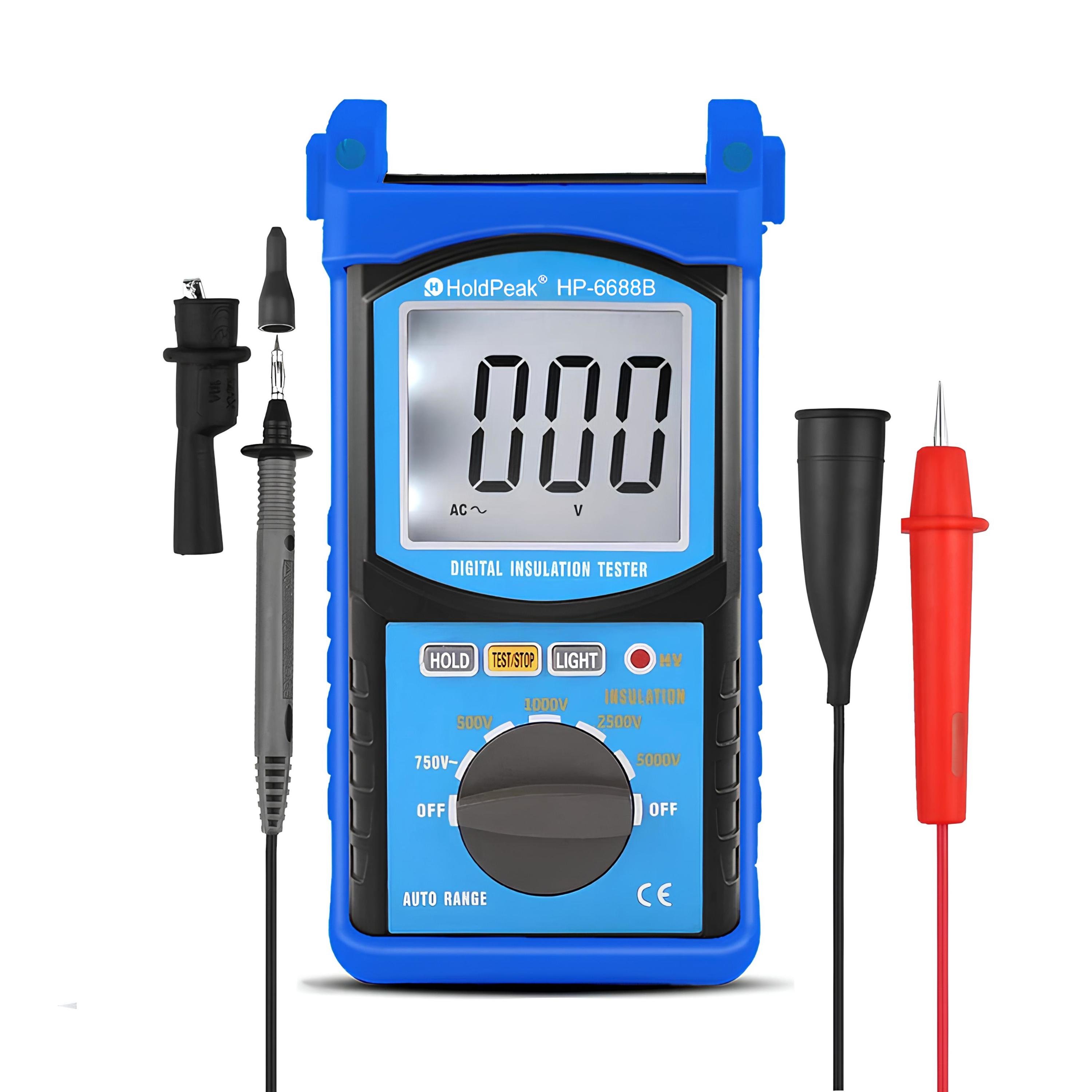 Мультиметр цифровий HoldPeak HP-6688B мегаомметр високовольтний (HP-6688B)