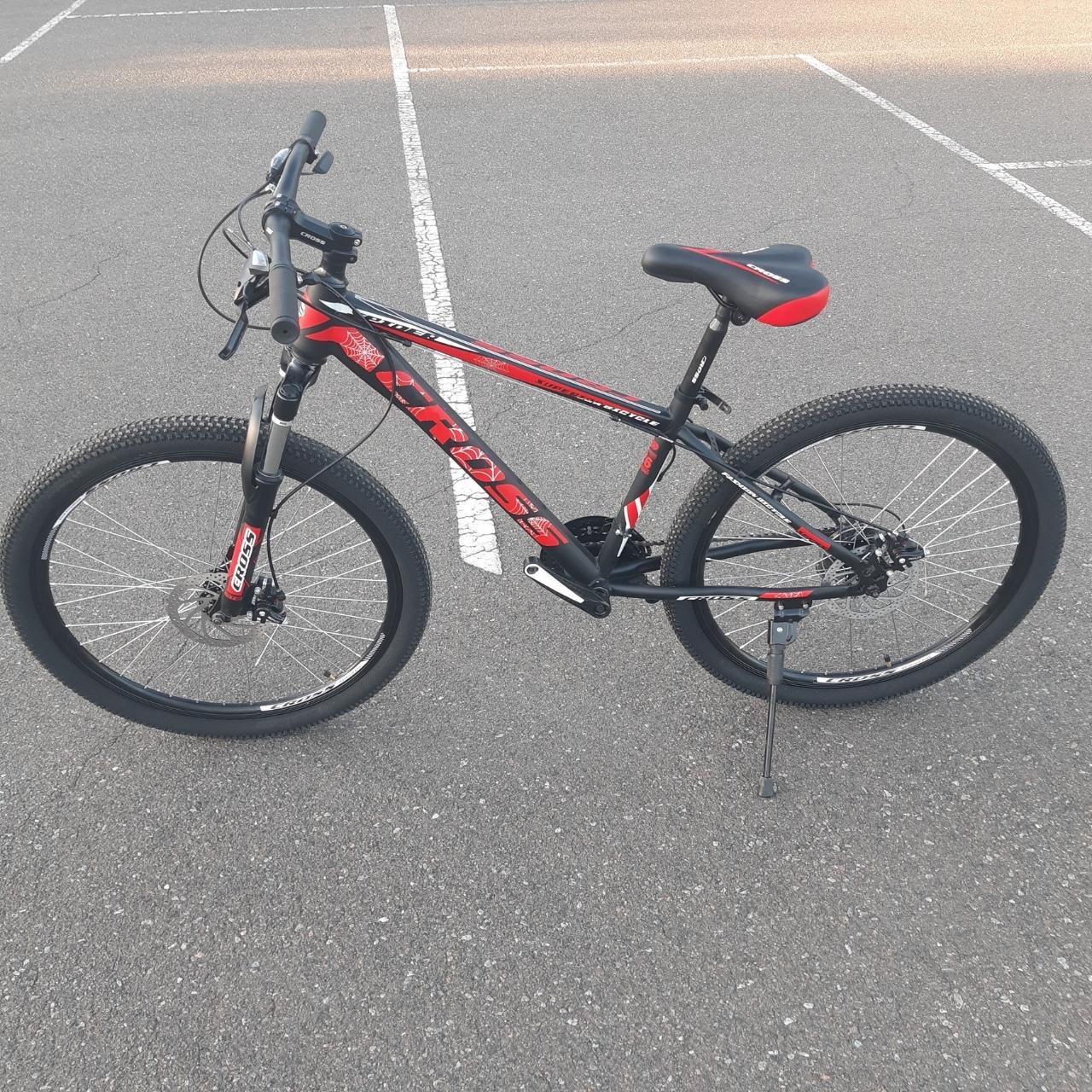 Велосипед гірський Cross SPIDER 26" 15" Чорно-червоний - фото 2 Велосипед гірський Cross SPIDER 26" 15" Чорно-червоний - фото 2