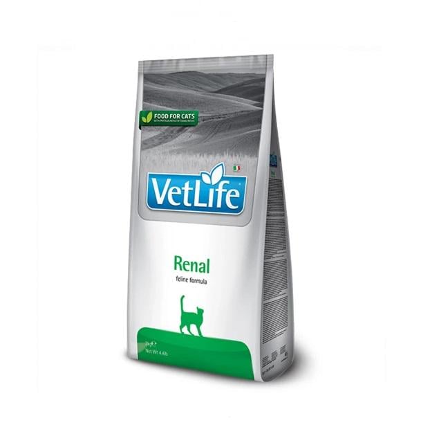 Корм сухой для кошек Farmina Vet Life Renal диетическое питание для поддержания функции почек 2 кг (8010276025302) Корм сухой для кошек Farmina Vet Life Renal диетическое питание для поддержания функции почек 2 кг (8010276025302)
