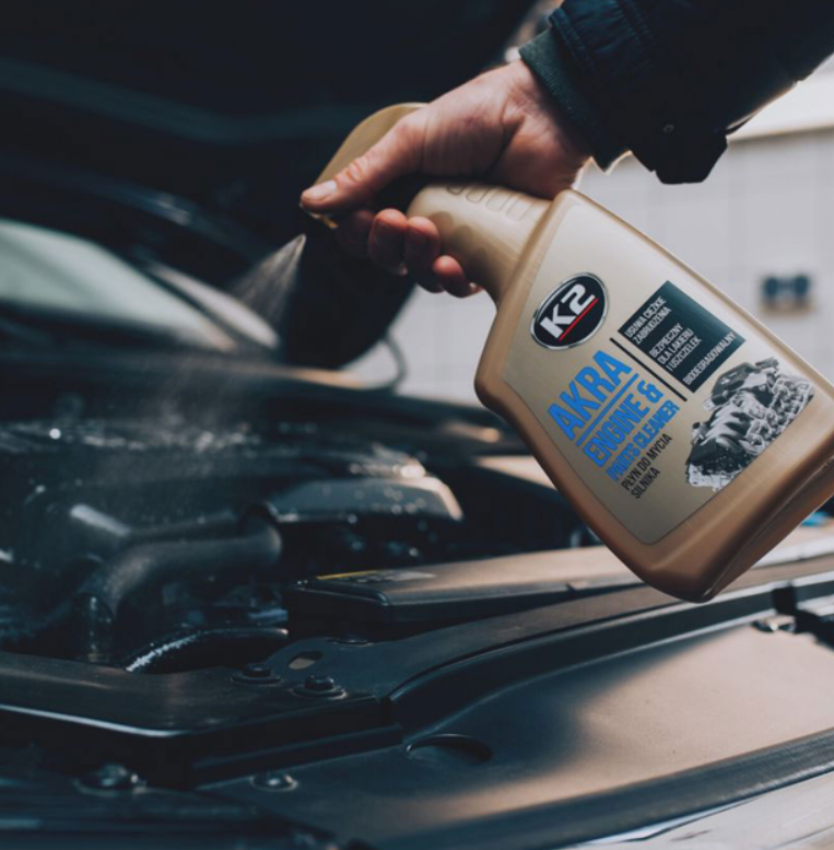 Очиститель двигателя K2 Akra 770 мл (EK1171) - фото 5 Очиститель двигателя K2 Akra 770 мл (EK1171) - фото 5