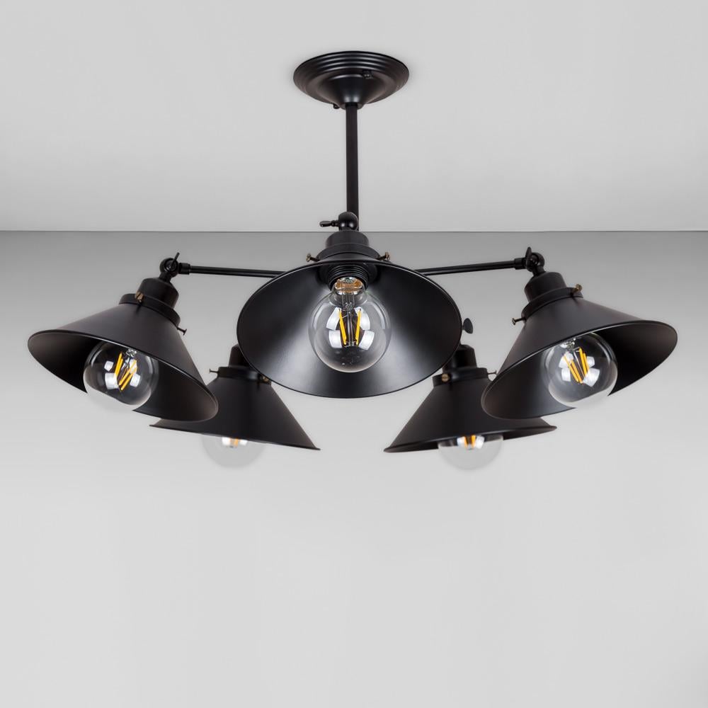 Люстра потолочная Light House LS-18963-5 BK Черный