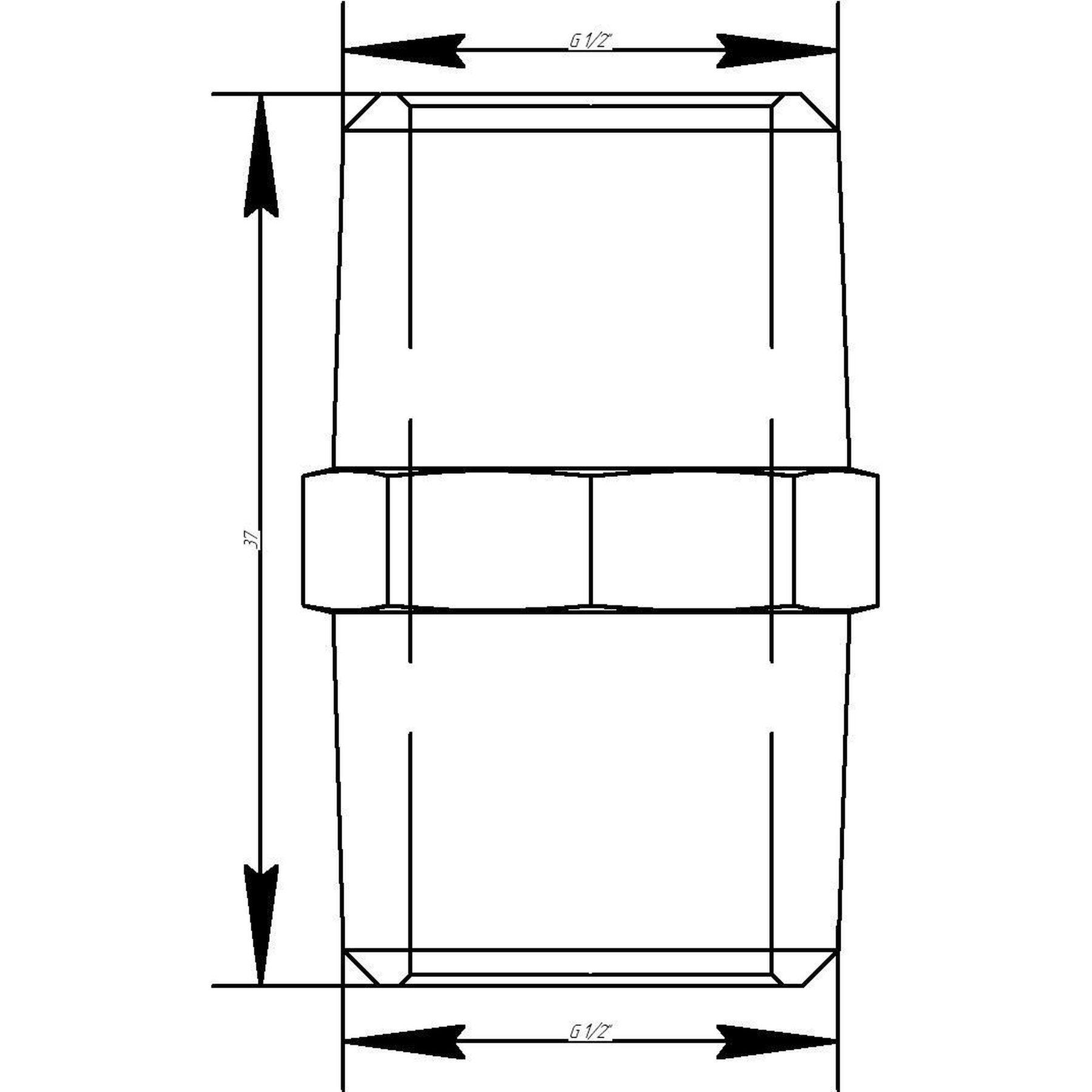Ниппель Viega 1522 ЗЗ 1/2" (000001270) - фото 2