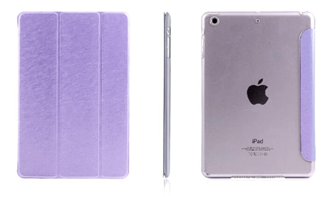 Чохол Smart Case Frosted Silk для iPad Air/Air 2/New 9,7" 2017/2018 Violet - фото 2 Чохол Smart Case Frosted Silk для iPad Air/Air 2/New 9,7" 2017/2018 Violet - фото 2