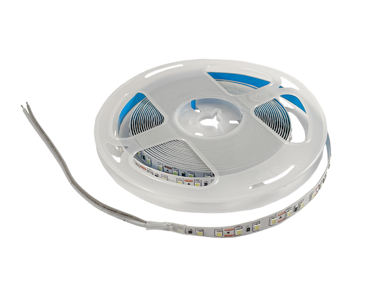 Светодиодная лента 1 м SMD2835 120 LED 12В 9.6Вт/м IP20 6500K холодный белый (1429)
