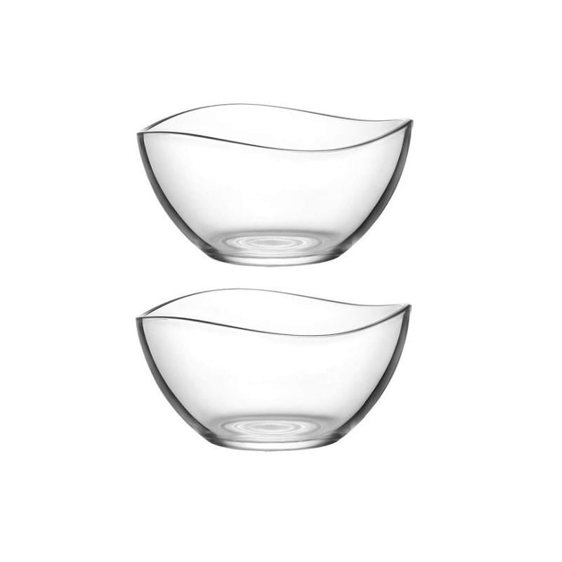 Салатник Uniglass скляний 2 шт. 1625 мл (1019-21) Салатник Uniglass скляний 2 шт. 1625 мл (1019-21)