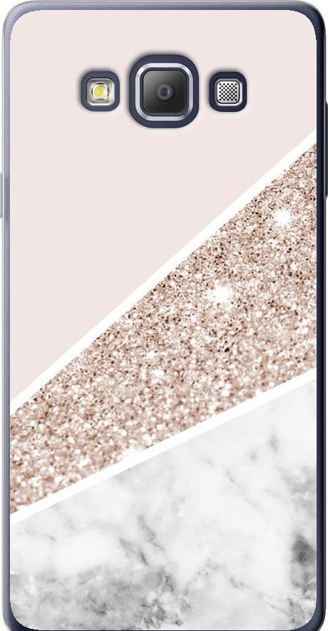 Чехол на Samsung Galaxy A7 A700H Пастельный мрамор (4342u-117-42517)