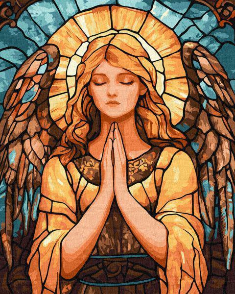 Картина по номерам Ideyka Витраж Я прошу у небес 40x50 см (Id-KHO8606)