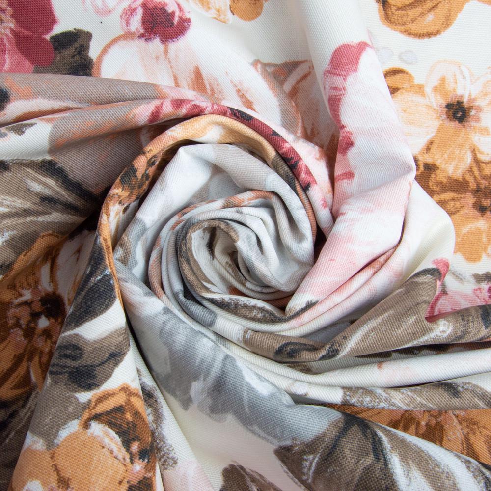 Тканина декоративна Прем'єр Квітка V-4 з водовідштовхувальним просоченням Пастель (2345309870)