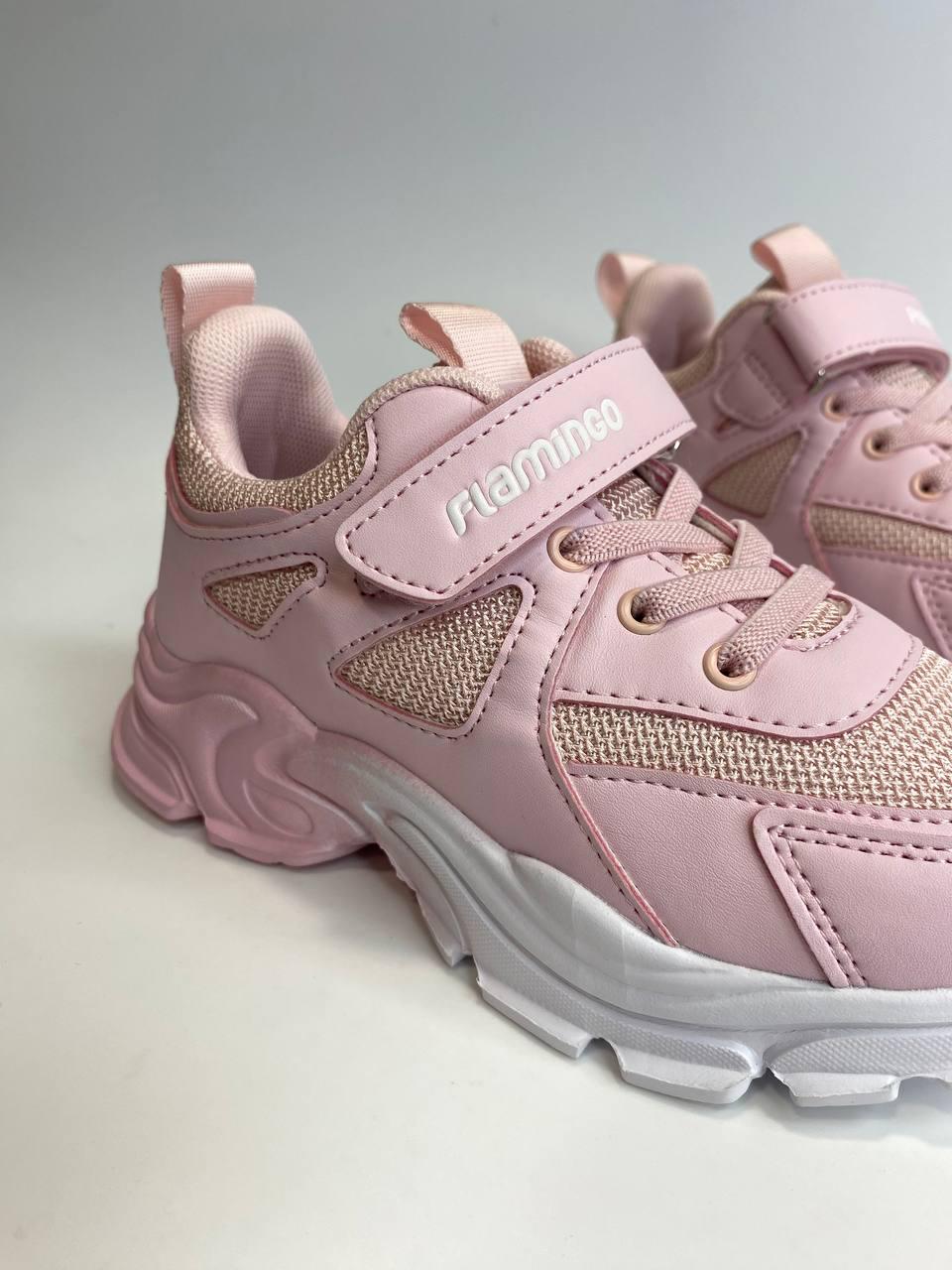 Кросівки для дівчинки Flamingo р. 31 19.7 см Рожевий (2992 F 13) - фото 3 Кросівки для дівчинки Flamingo р. 31 19.7 см Рожевий (2992 F 13) - фото 3