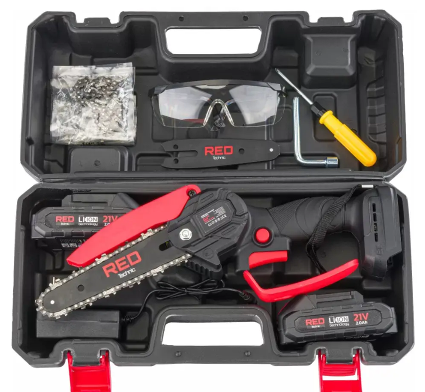 Пила аккумуляторная Red Technic RTMPA0064 2499851111 1000 Вт 21 В 7 м/с 150 мм 2 А/ч - фото 3 Пила аккумуляторная Red Technic RTMPA0064 2499851111 1000 Вт 21 В 7 м/с 150 мм 2 А/ч - фото 3