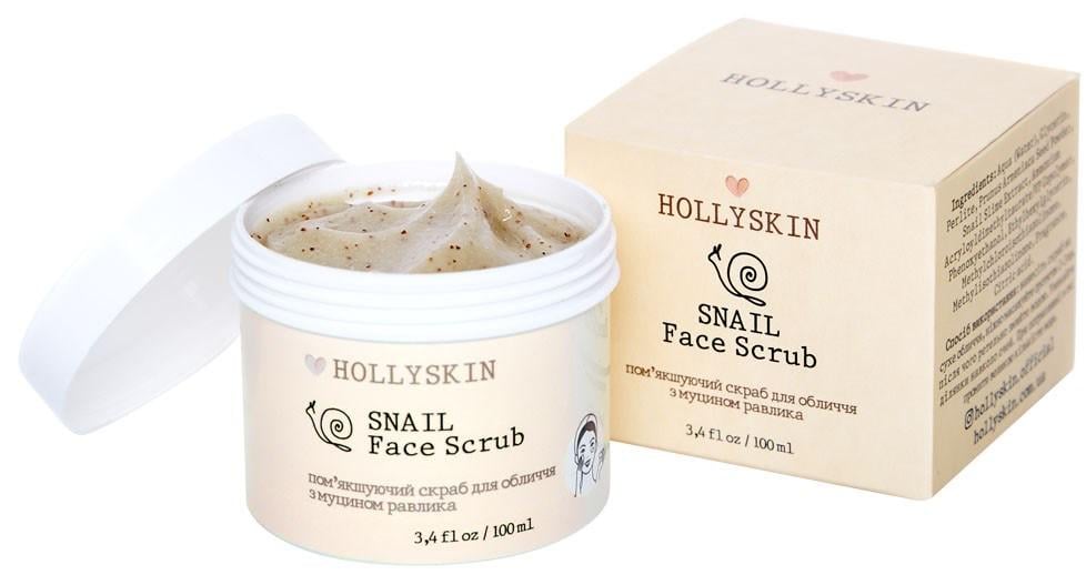 Скраб для лица Hollyskin Snail 100 мл (15420)
