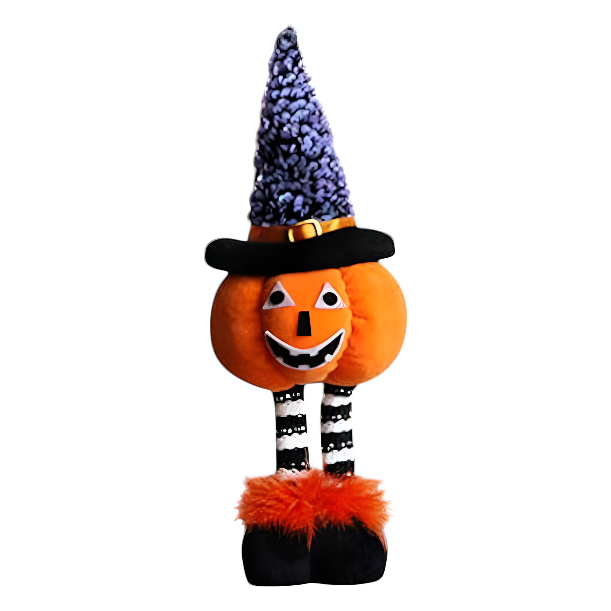 Фигурка телескопическая Stenson Тыква 65 см Разноцветный (R95929)