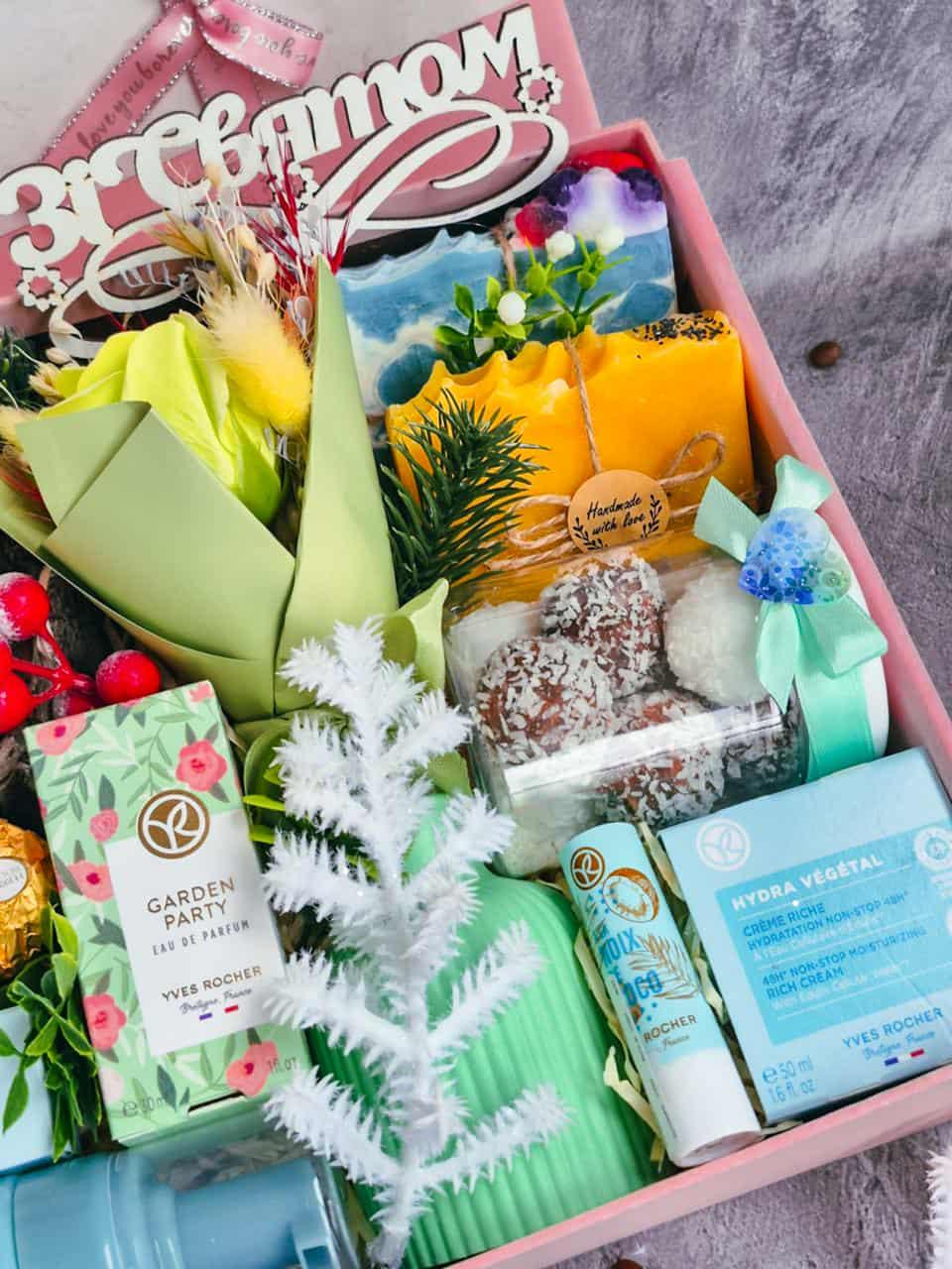 Подарунковий набір для жінки преміум новорічний (2826402378) - фото 3