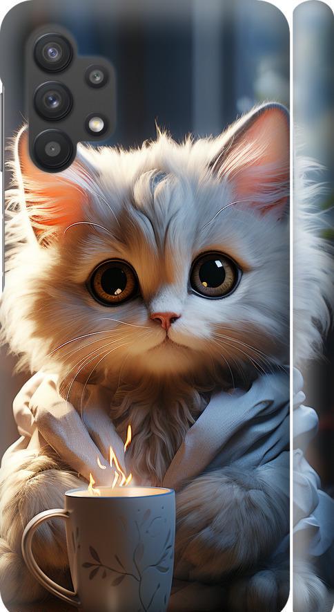 Чехол на Samsung Galaxy A32 A325F White cat (5646m-2204-42517)