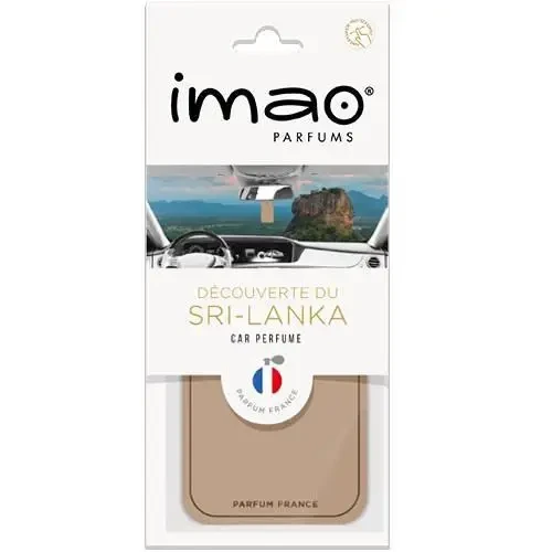 Карта освежитель воздуха IMAO Découverte du Sri Lanka Шри-Ланка пластина ароматизированная