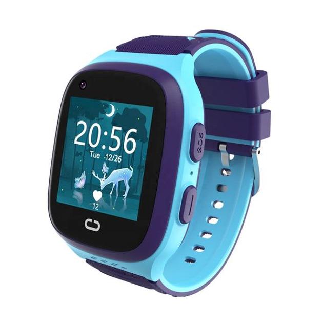 Смарт-годинник Kids SM LT31 GPS/IP67/680 mAh з підтримкою 4G Blue - фото 2