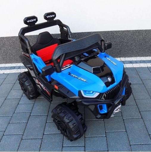 Детский автомобиль Buggy X8n на аккумуляторе Синий - фото 2