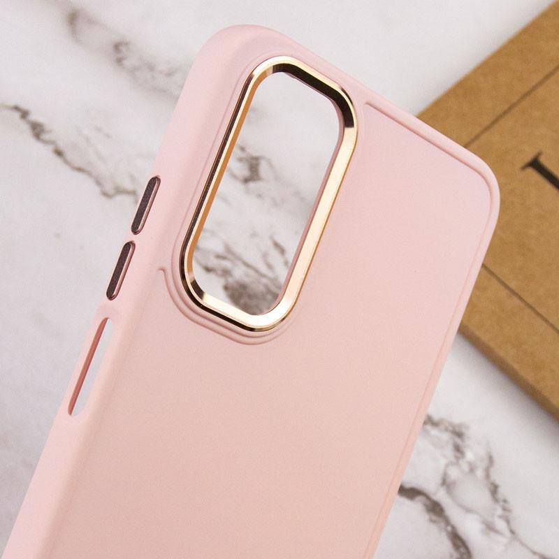 Протиударний TPU чохол Bonbon Metal Style для Samsung Galaxy A05s Рожевий / Light pink - фото 5