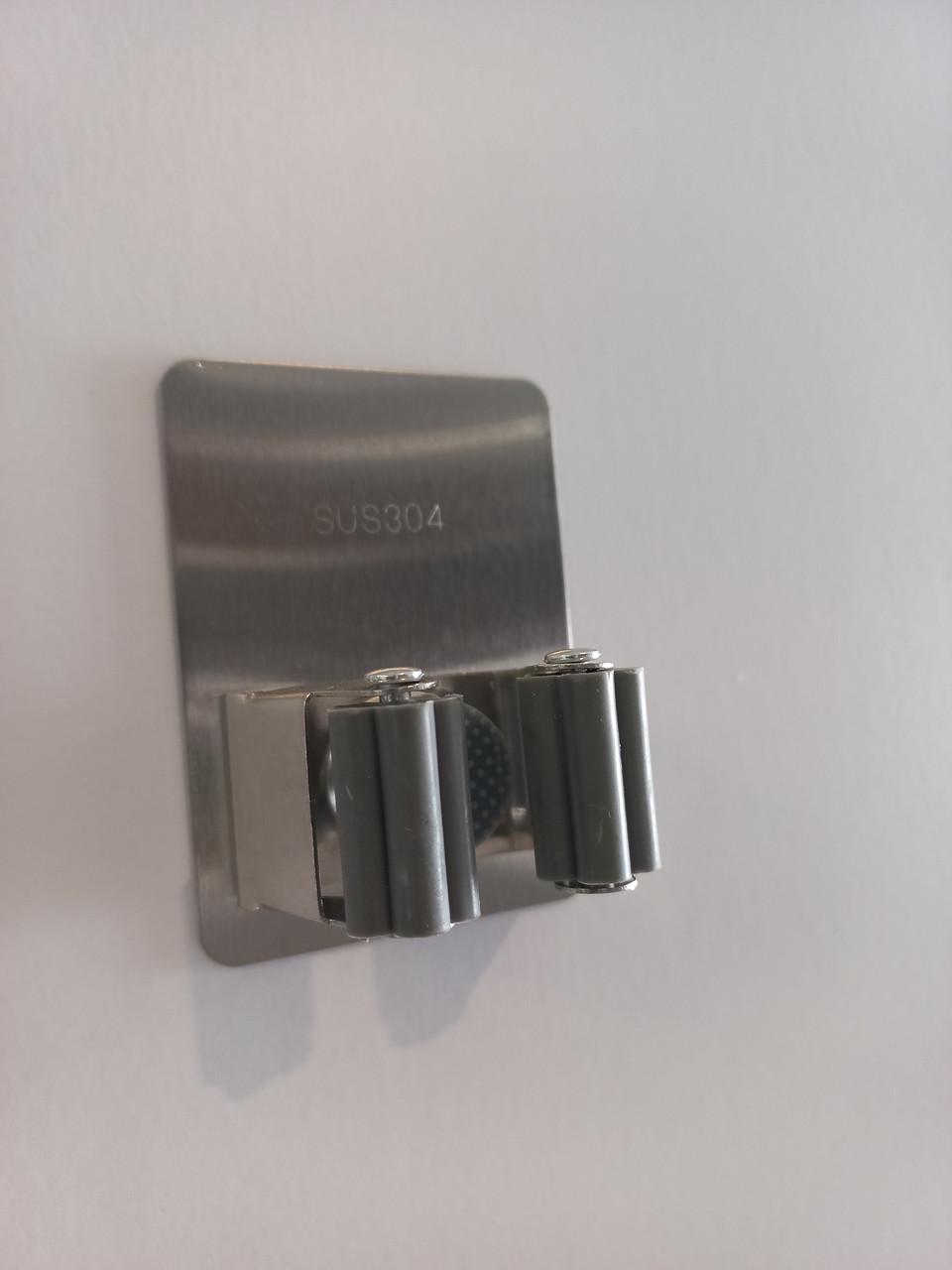 Тримач швабр і щіток самоклеючий 3М нержавіюча сталь (2799250142) - фото 6