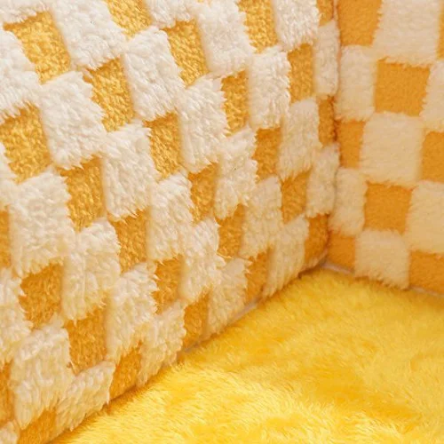 Тоннель для кошек имеет съемный пушистый коврик и подвесную игрушку (KA00833) - фото 4