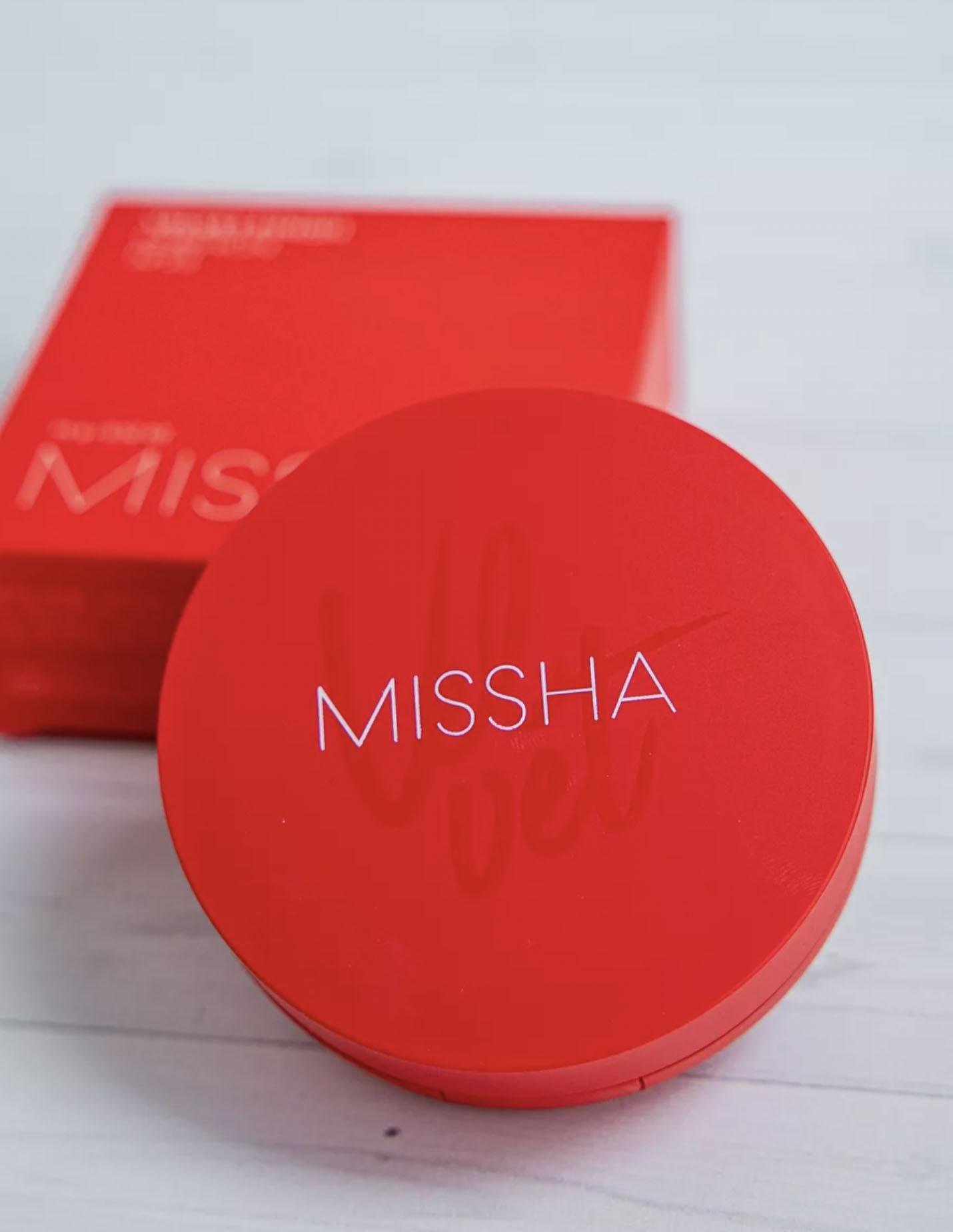 Тональный крем-кушон MISSHA Velvet Finish Cushion SPF50+/PA+++ тон 23 - фото 1