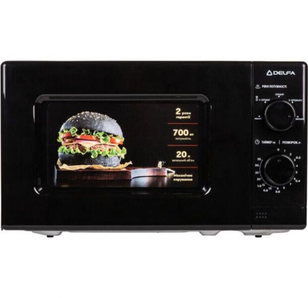 Микроволновая печь Delfa MD202MB (1329445) - фото 1 Микроволновая печь Delfa MD202MB (1329445) - фото 1