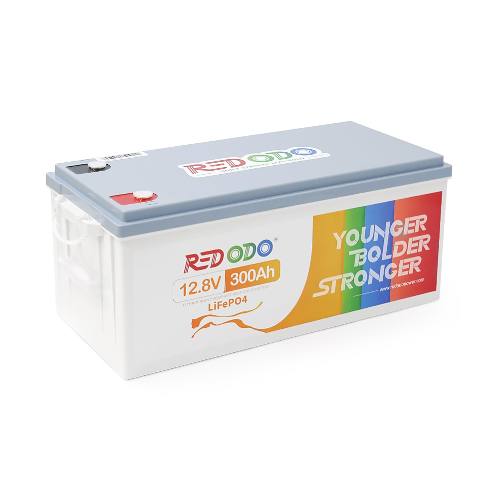 Аккумулятор Redodo LiFePO4 12,8V 300 Ah BMS 200A для солнечных панелей (39222)