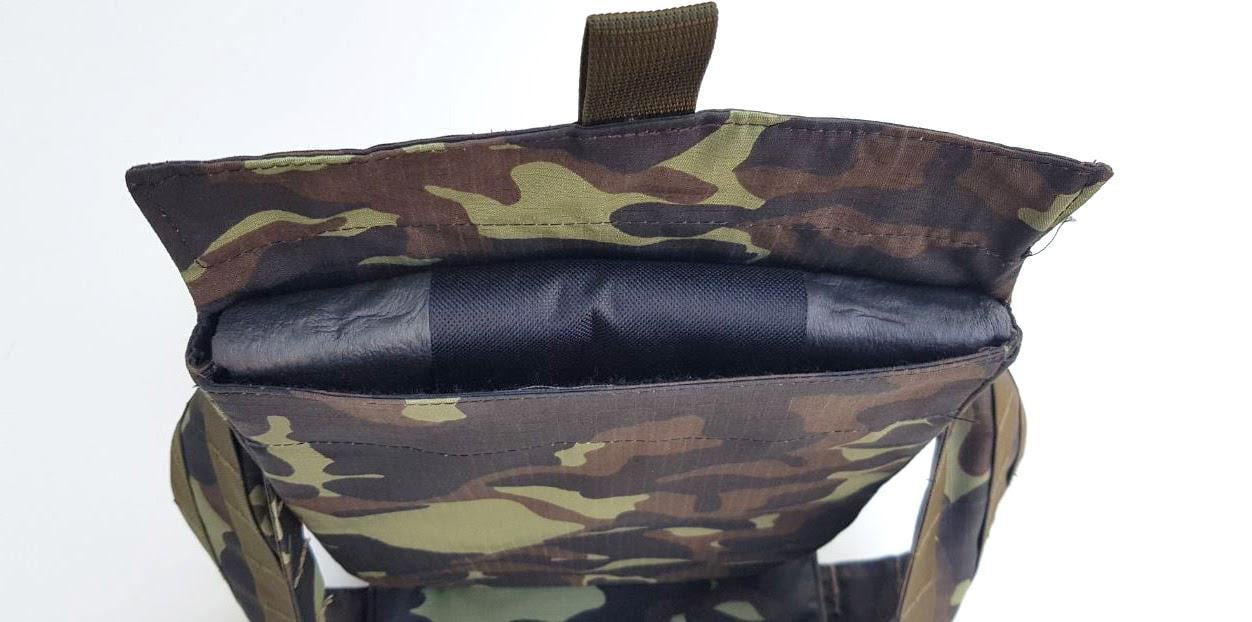 Бронежилет-плитоноска з плитами 3 клас 6х250х300 мм (7087349) - фото 9