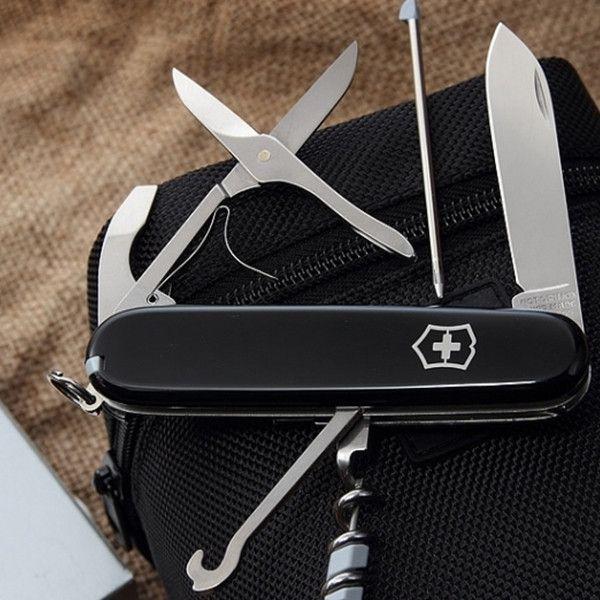 Нож складной Victorinox Compact Black (1.3405.3) - фото 6