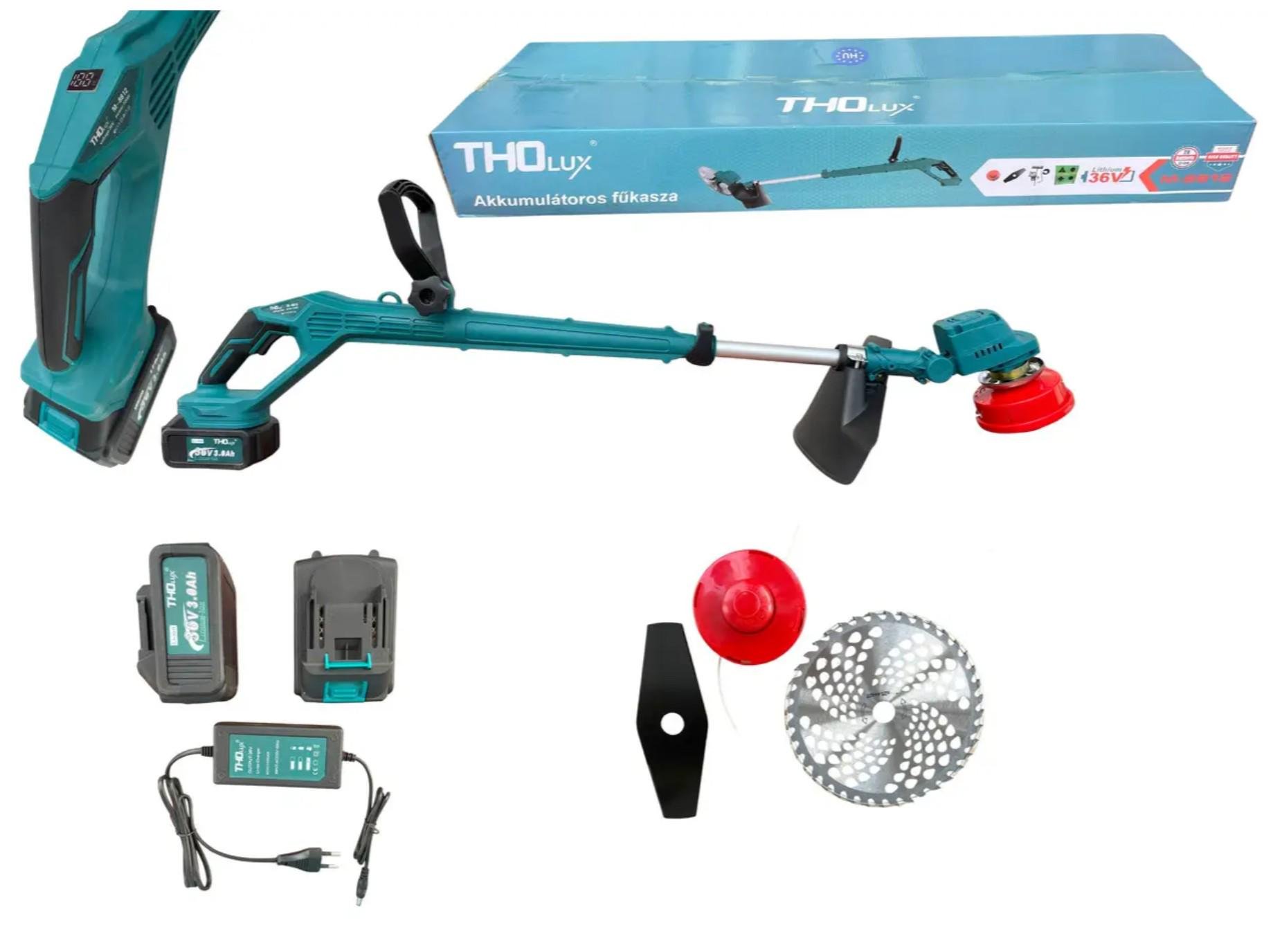 Мотокоса безщіткова THO Lux акумуляторна (26210190) - фото 2 Мотокоса безщіткова THO Lux акумуляторна (26210190) - фото 2