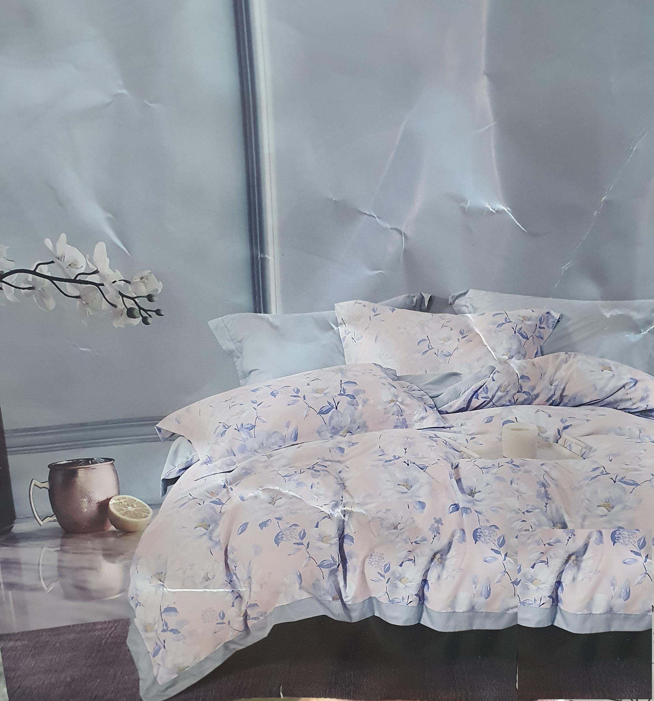 Комплект постільної білизни з ковдрою тенсел євро (700532)