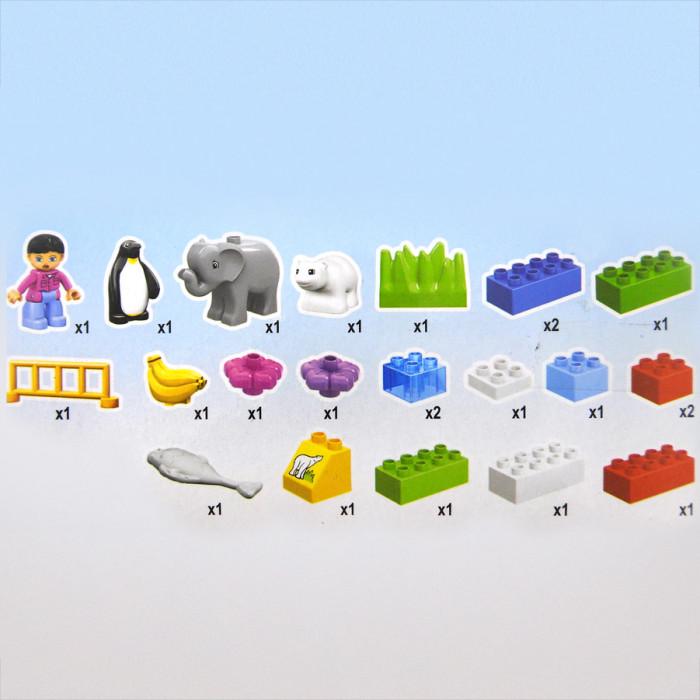 Конструктор JDLT Зоопарк 23 крупные дет. (5083) - фото 3 Конструктор JDLT Зоопарк 23 крупные дет. (5083) - фото 3