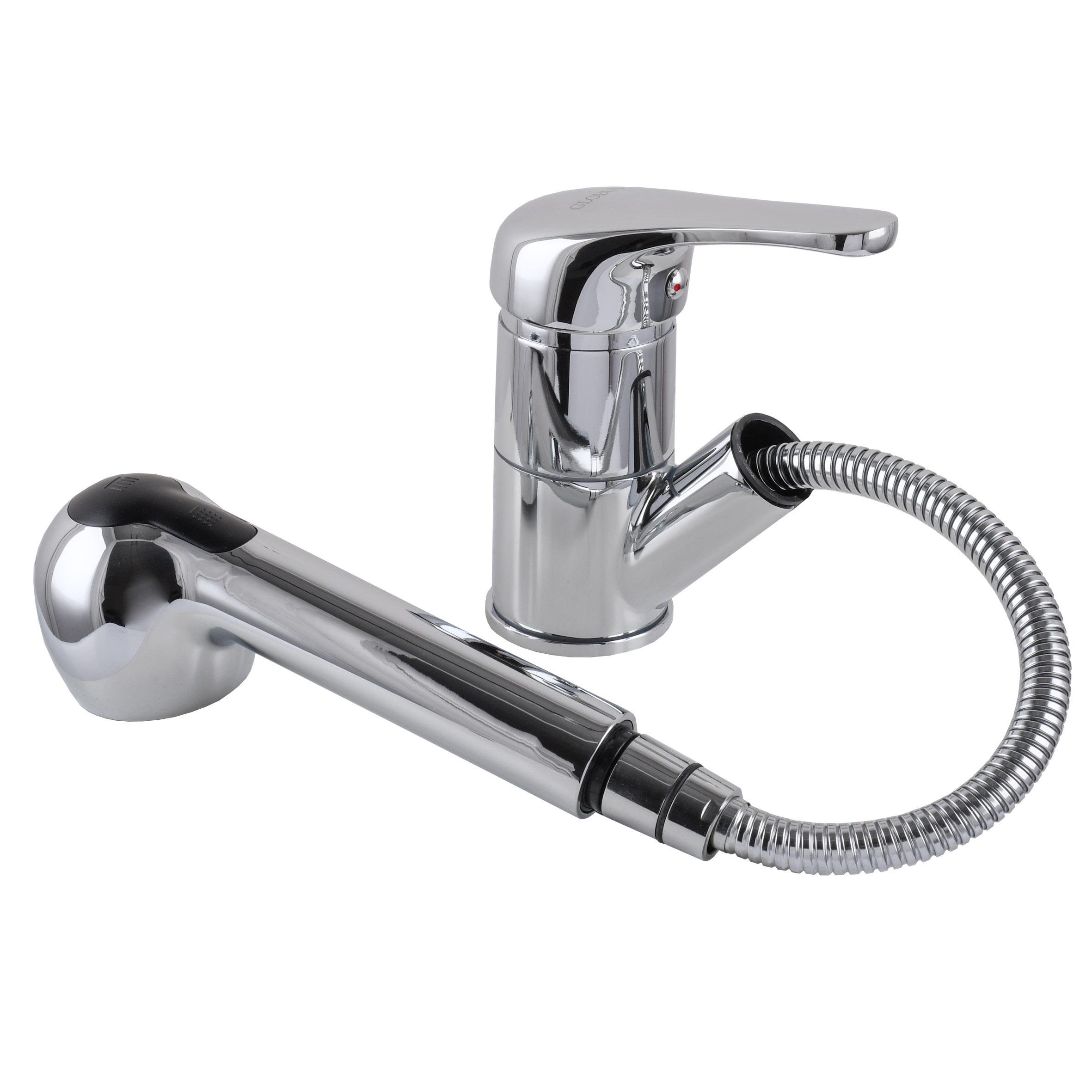 Смеситель для кухни вытяжная лейка Globus Lux Solly GLSO-0107 (0196)