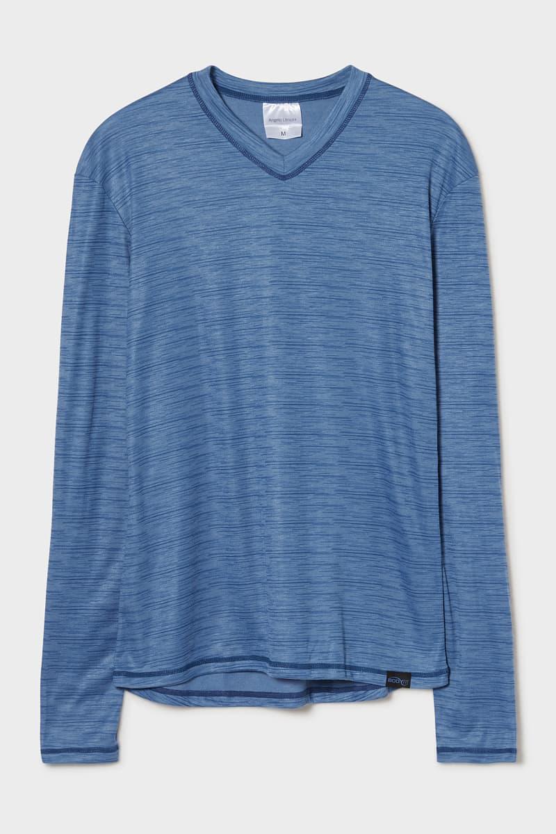 Лонгслив C&A M Синий меланж (2103331)