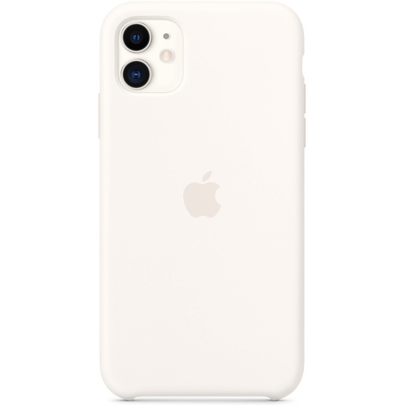 Чехол GoVern Silicone Case Full для Apple iPhone 11 White