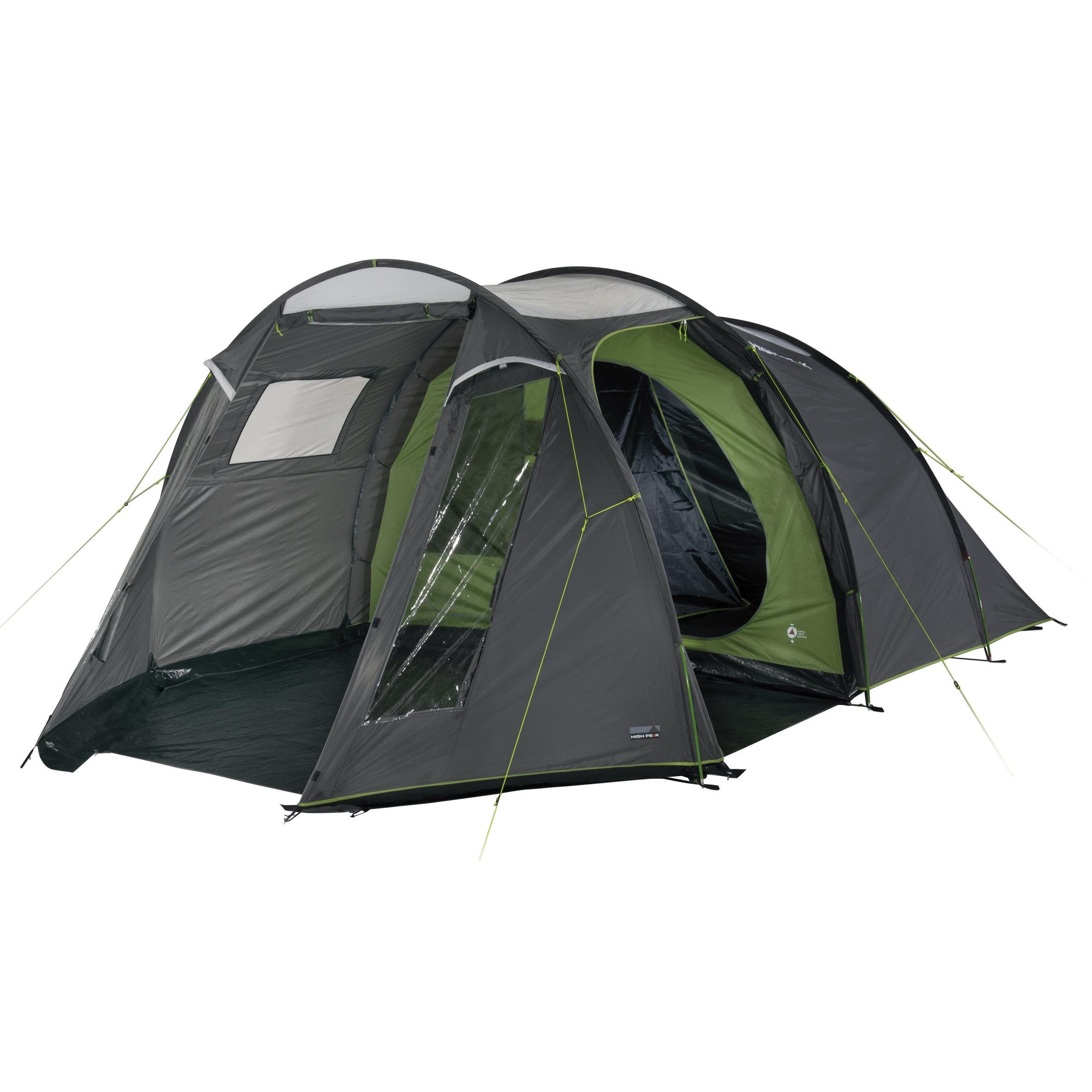 Палатка High Peak Ancona 4.0 Light Grey/Dark Grey/Green (10244)