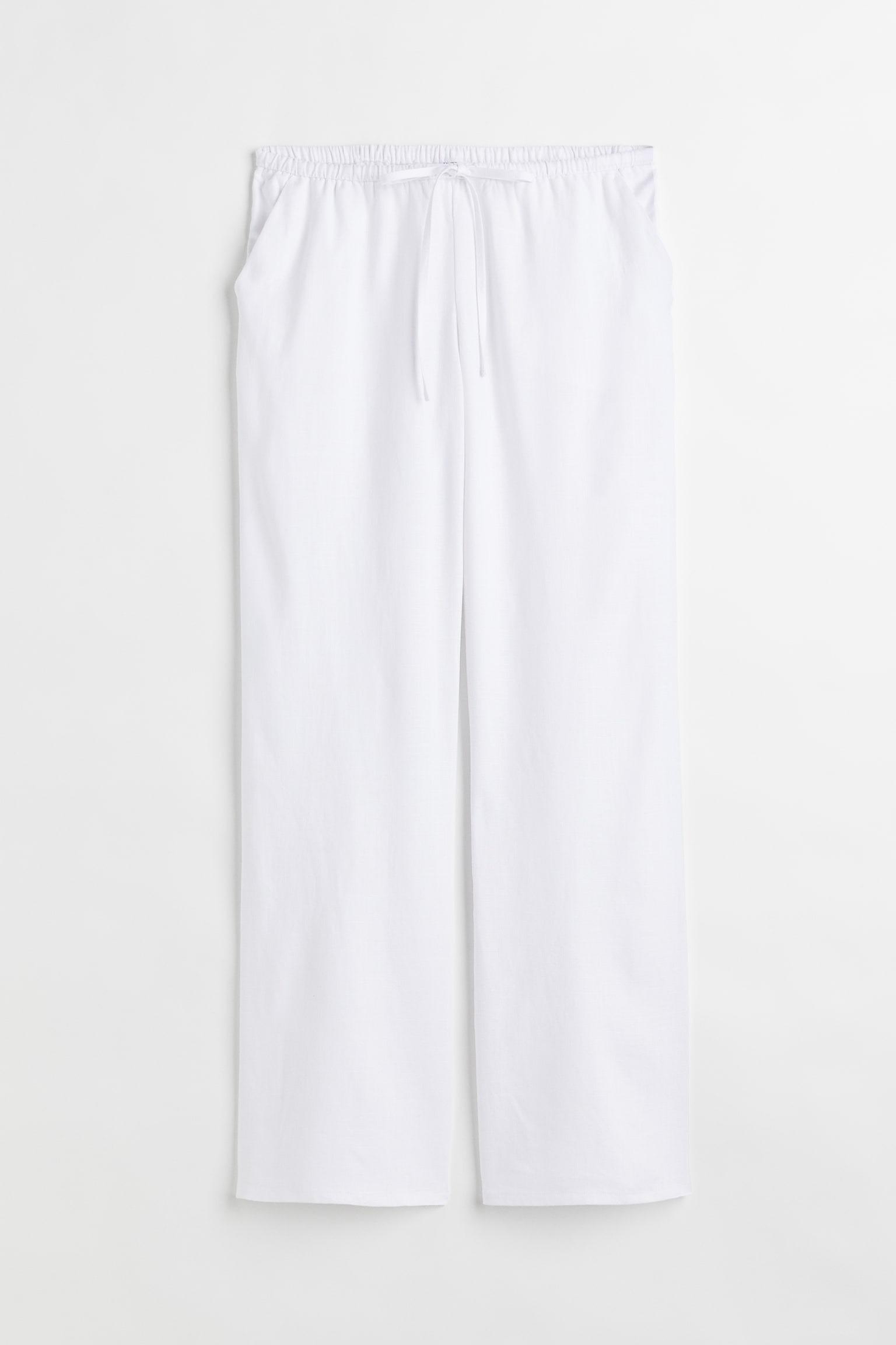 Брюки H&M 1063563П S Белый (1111109411298)