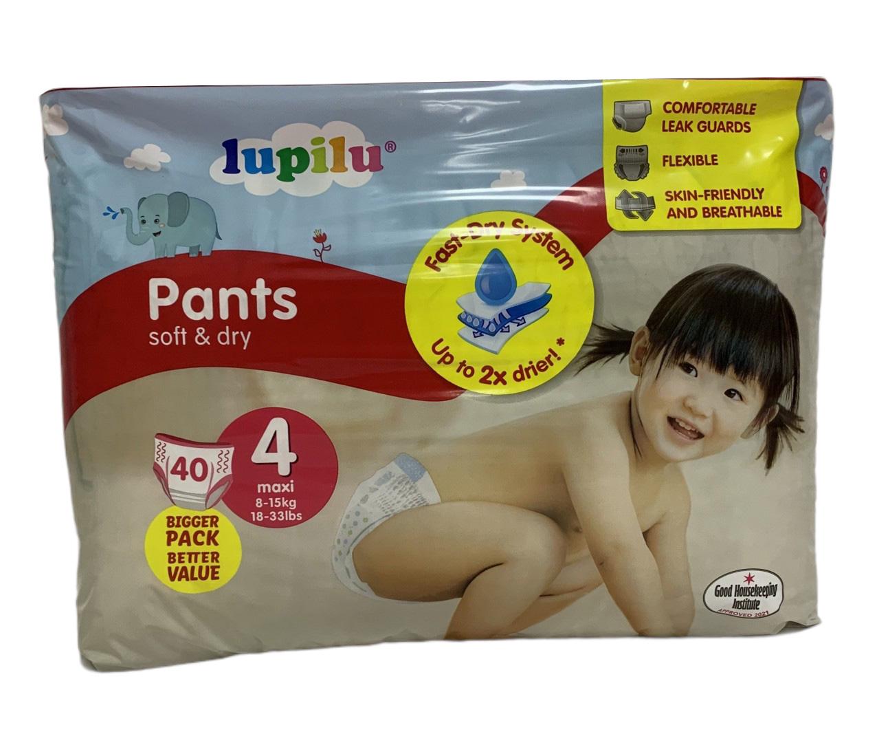 Підгузки-трусики Lupilu Soft&Dry 4 8-16 кг 40 шт. (4744) - фото 2