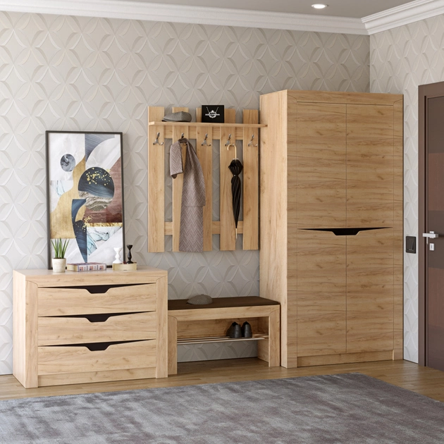 Прихожая Эверест Либерти-2 Крафт золотой (181378)