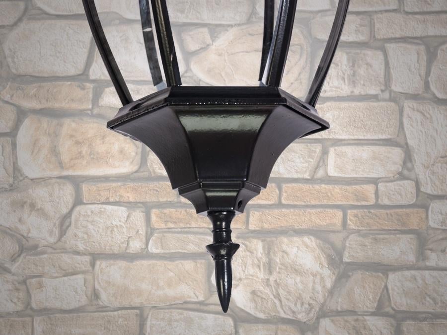 Садовый светильник классический Черный (DJ001-M-H BK) - фото 3 Садовый светильник классический Черный (DJ001-M-H BK) - фото 3