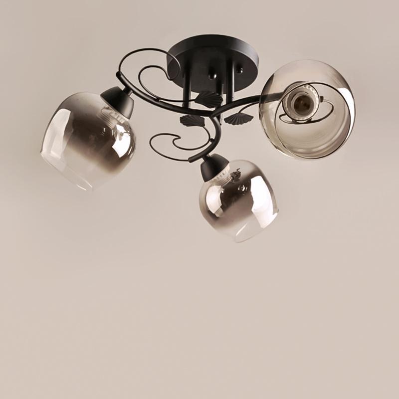 Люстра потолочная Light House SH-16024/3 BK на три лампы Черный