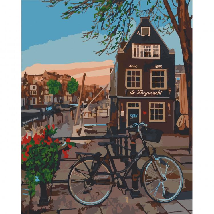 Картина по номерам ART CRAFT Кафе в Амстердаме 40х50 см