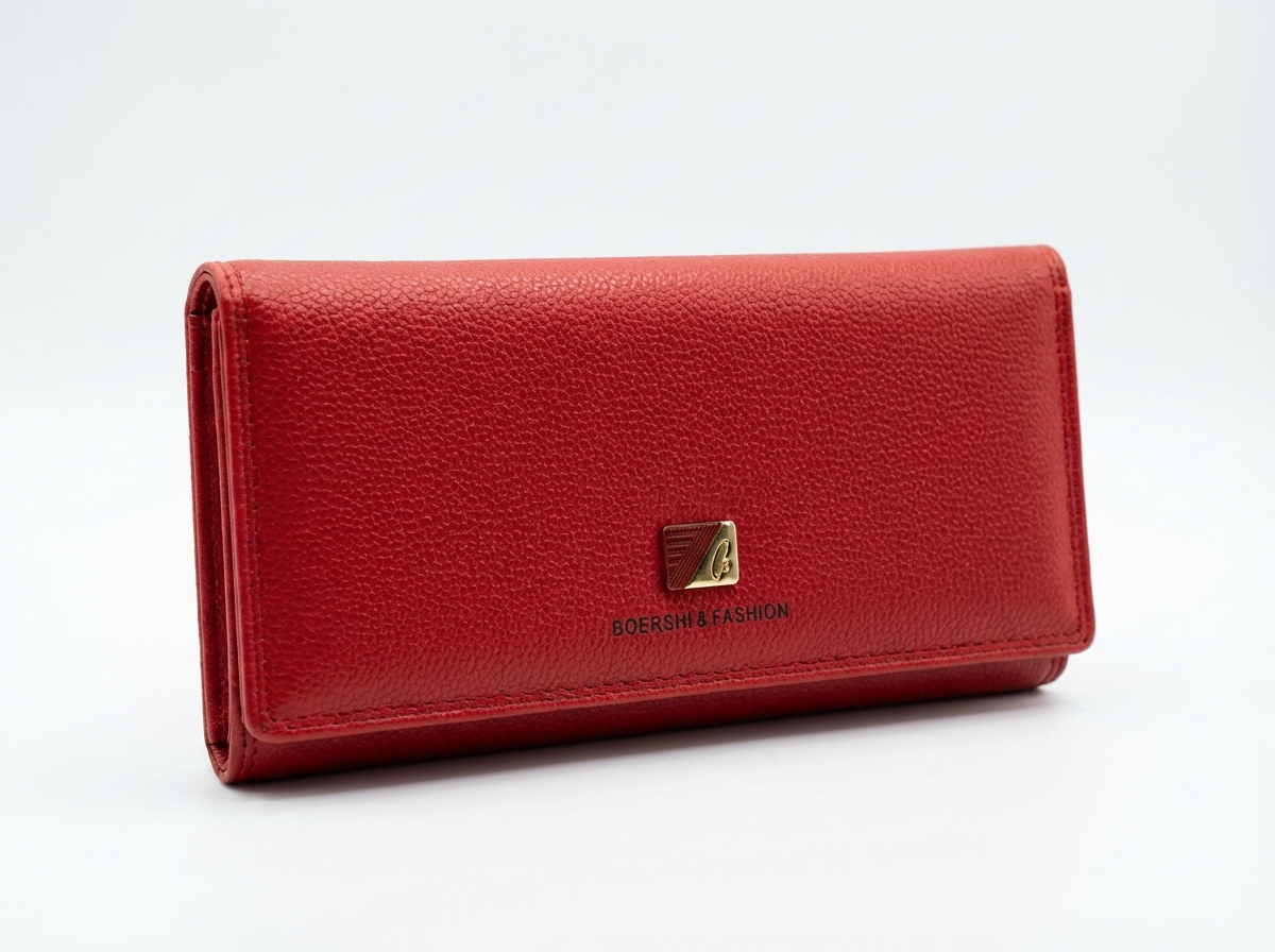 Гаманець жіночий Boershi & Fashion із еко-шкіри Червоний (151780)