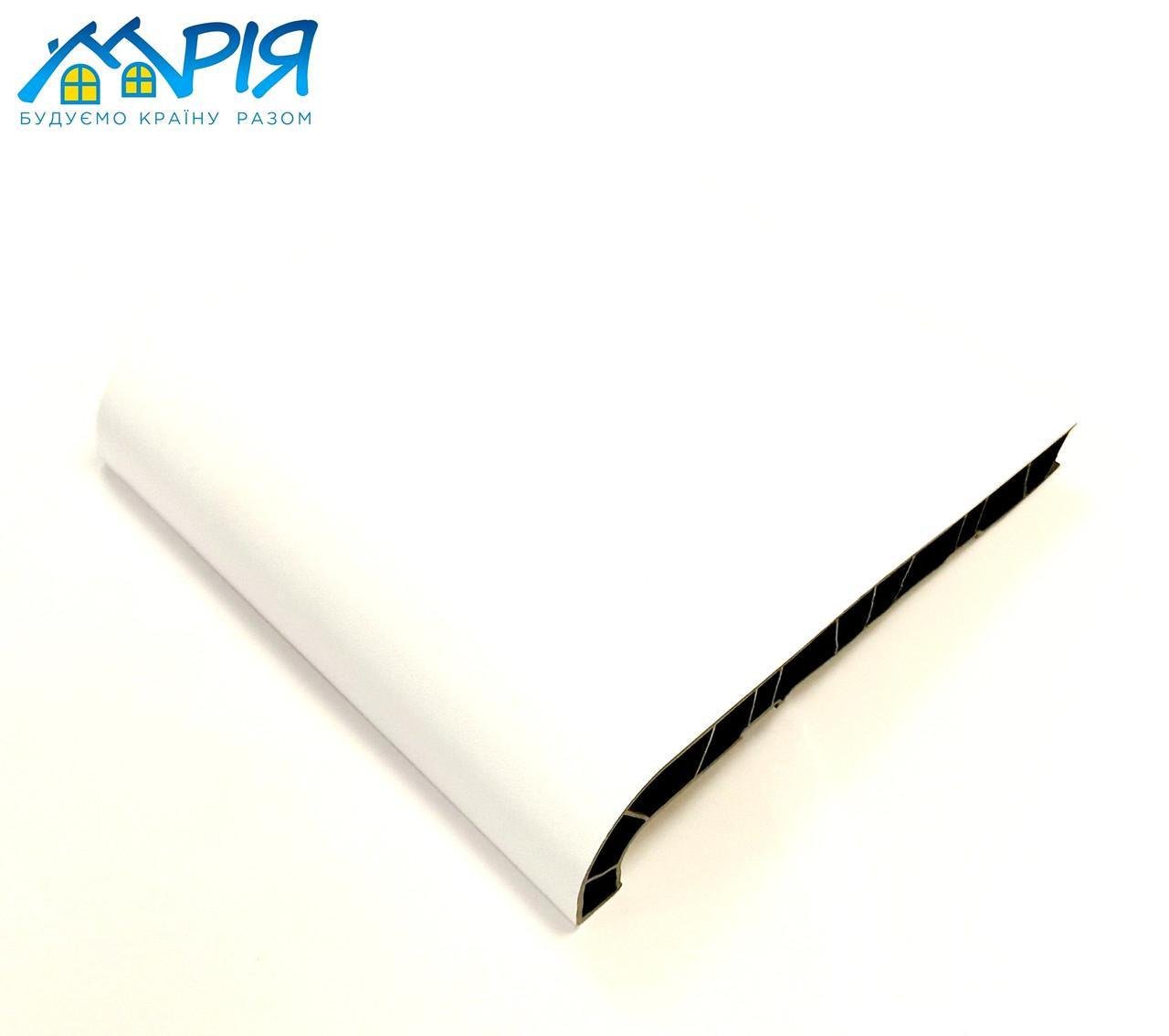 Подоконник Fachmann Mriya ПВХ 250 мм Белый (2690628963) - фото 3