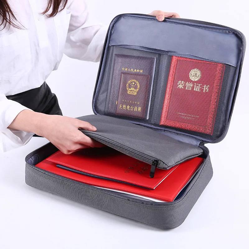 Сумка-органайзер для хранения документов 2в1 35х26х10 см Черный - фото 2 Сумка-органайзер для хранения документов 2в1 35х26х10 см Черный - фото 2