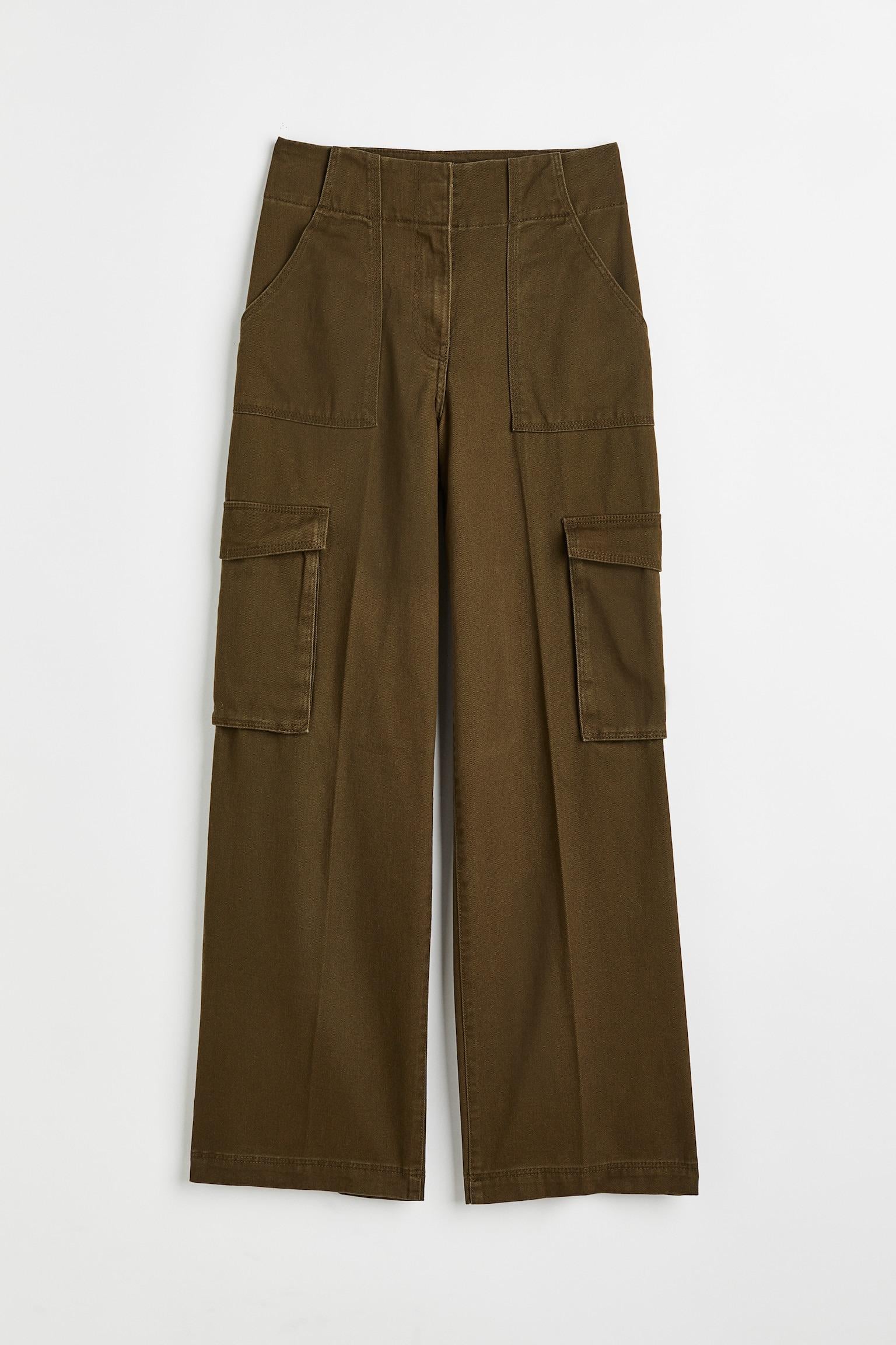 Штани H&M р.38 Хакі (X28031098570)