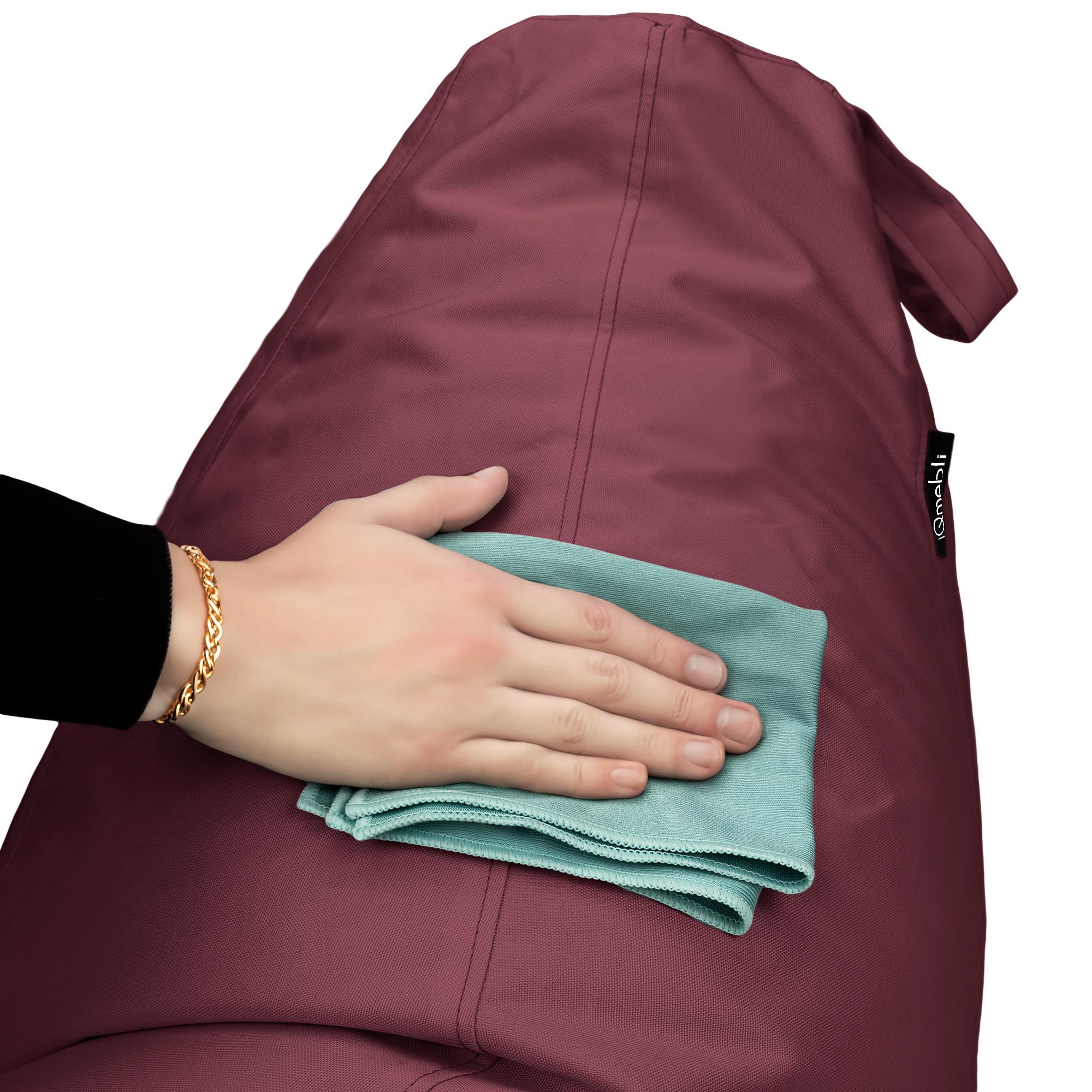 Кресло-мешок Студия Комфорта Груша оксфорд флекс 120х85 см Бордовый (9012215) - фото 8 Кресло-мешок Студия Комфорта Груша оксфорд флекс 120х85 см Бордовый (9012215) - фото 8