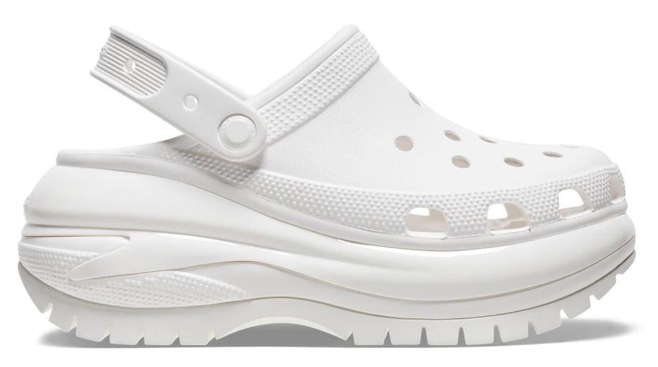 Сабо жіночі Crocs Mega Crush M5W7 р. 37 24 см White (207988)