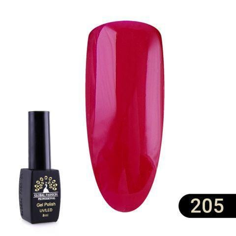 Гель-лак Global Fashion Black elite 205