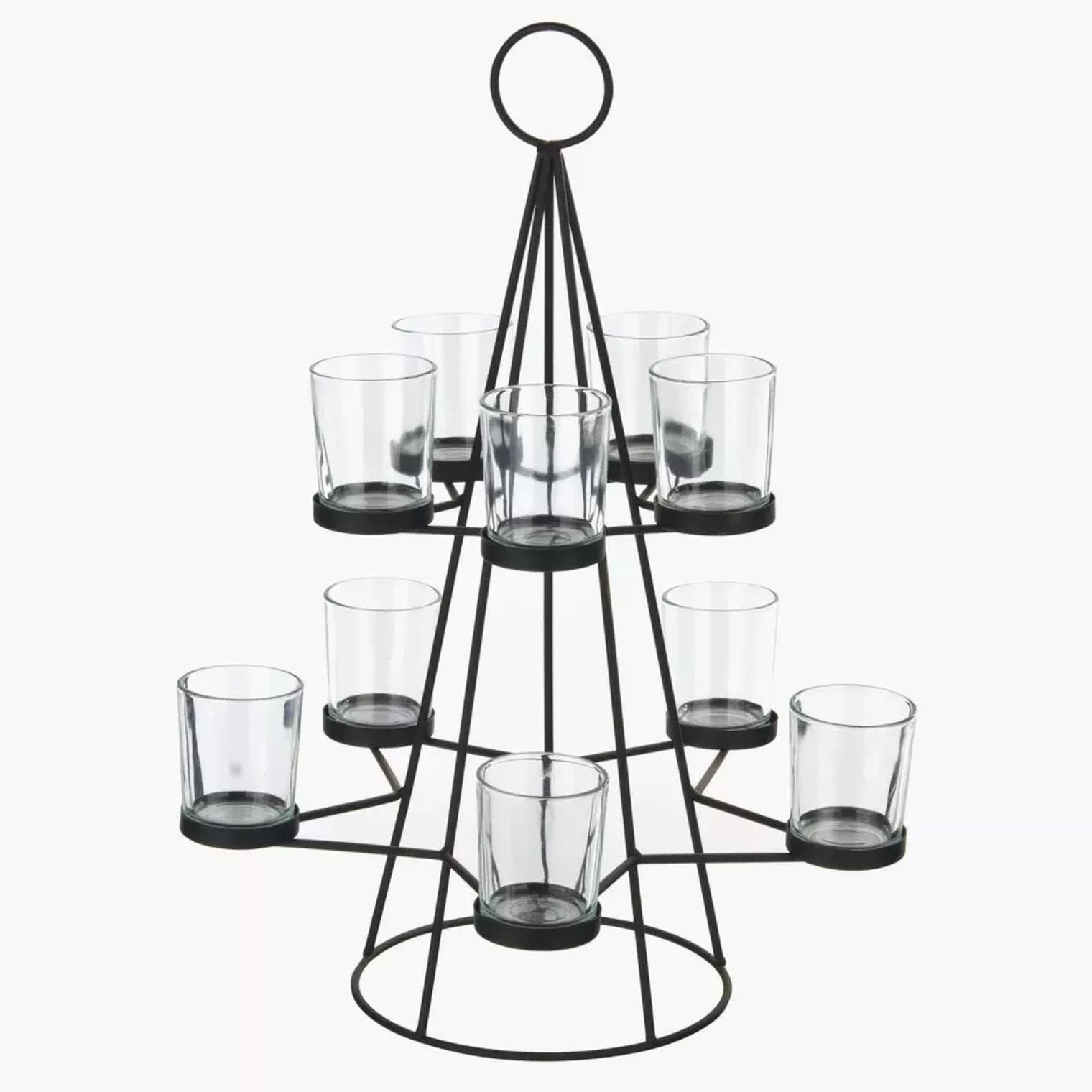 Подсвечник DUKA MODERN SCANDI 32x44 см Черный (1218187)